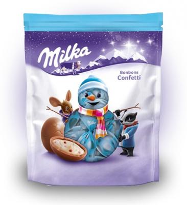 Шоколадные шарики Milka Bonbons Confetti 86 грамм