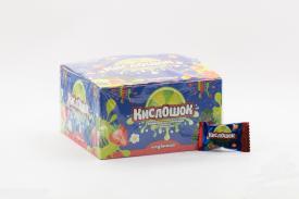 Жевательная резинка Кислошок с начинкой клубника (Россия) 4г